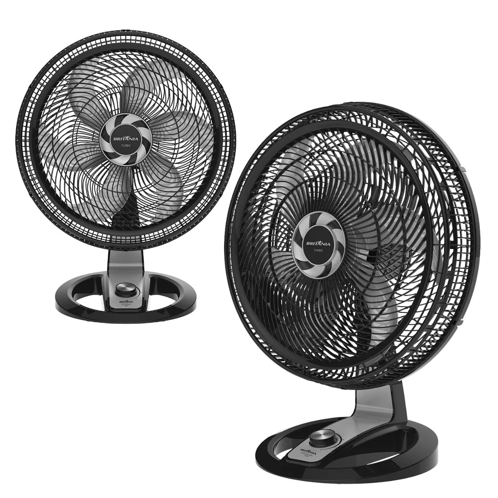 Ventilador 2 em 1 Britânia BVT510  - Turbo Silencioso 160W em Oferta na Shopee