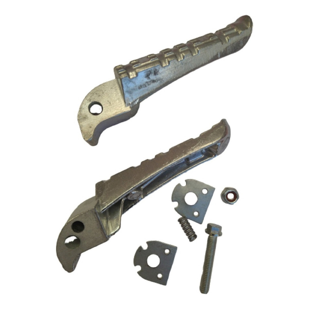 Pedaleira Fazer 250 Modelo Original 2005/2008 Par Traseiro em Oferta na Shopee