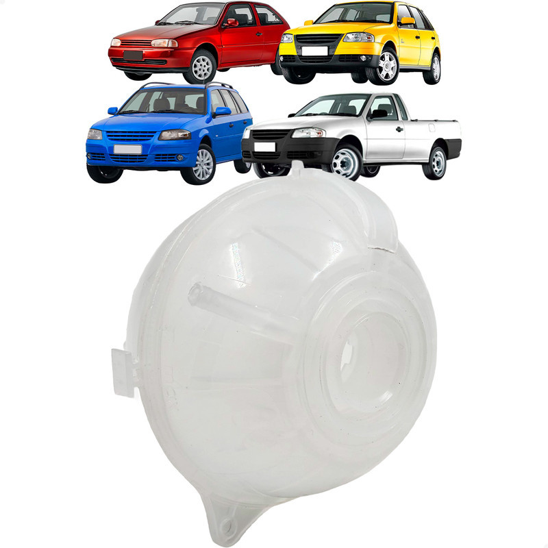 Reservatório Do Radiador Água Volkswagen Gol Parati Saveiro G2 G3 G4 1.0 1.6 1.8 2.0 1999 A 2012