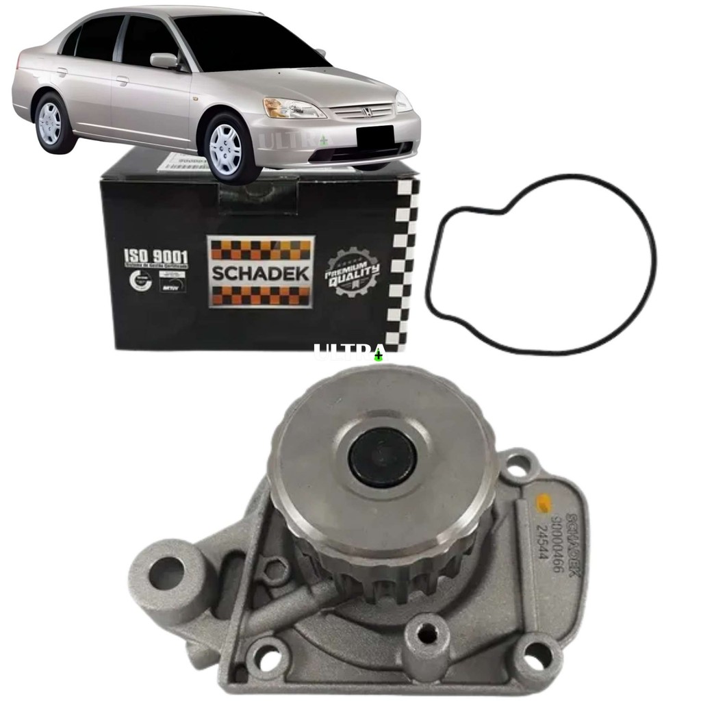 Bomba Água para Honda Civic 1.7 16V - 2001 a 2006 (Schadek 20.223 90000466) em Oferta na Shopee