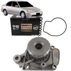 Bomba Água Honda Civic 1.7 16V - 2001 a 2006 (Schadek 20.223 90000466)