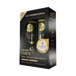 Kit Shampoo Condincionador Haskell Cavalo Forte 300ml