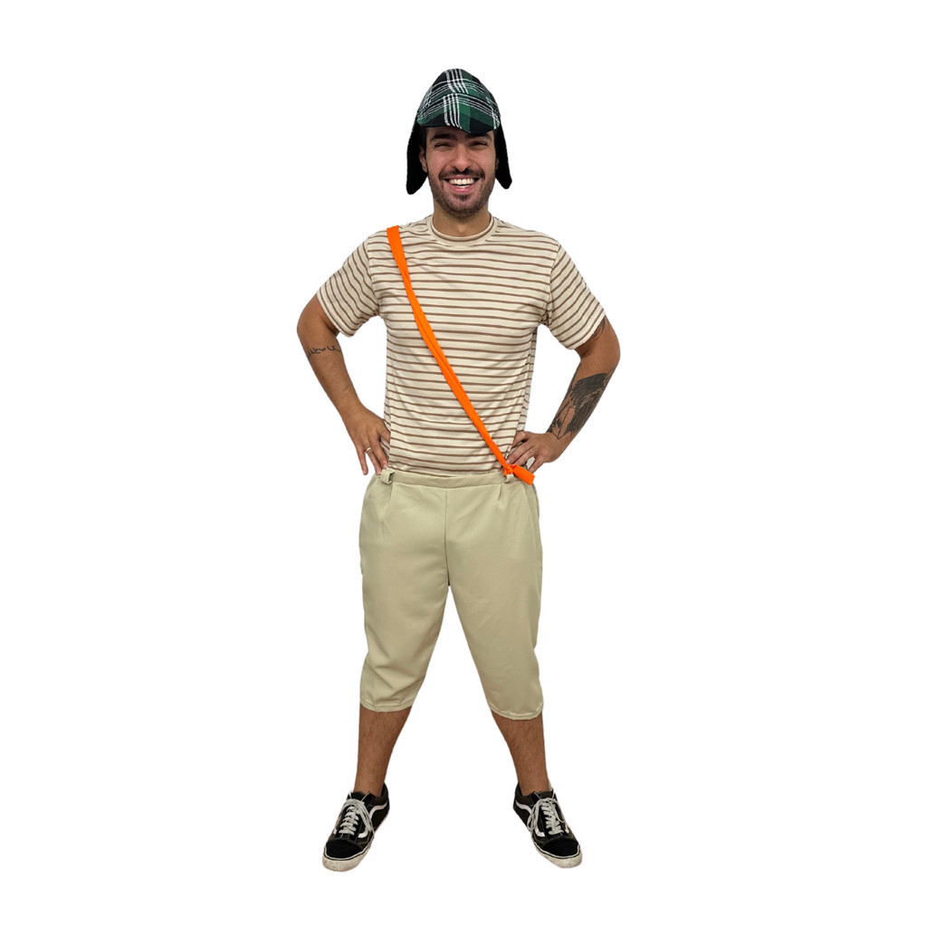 Fantasia do Chaves Adulto Masculina Cosplay Completa — imagem 2 de 2