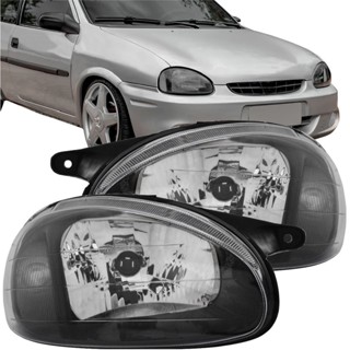Par Farol Corsa Esportivo Máscara Negra 1994 95 96 97 A 2010 em Oferta na Shopee