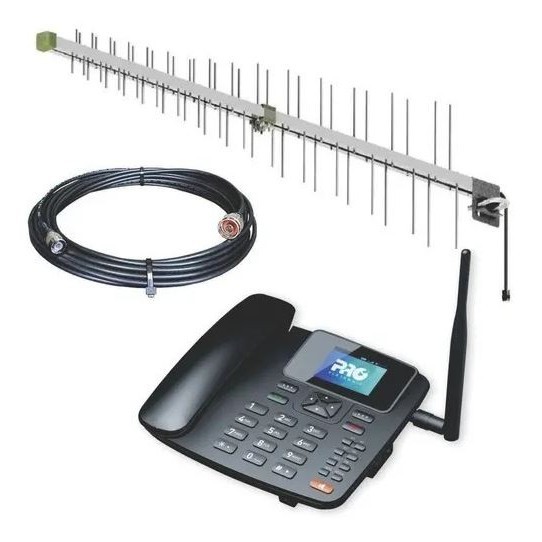 Kit Telefone Celular Rural 4g com Wifi + Antena + Cabo 10m em Oferta na Shopee