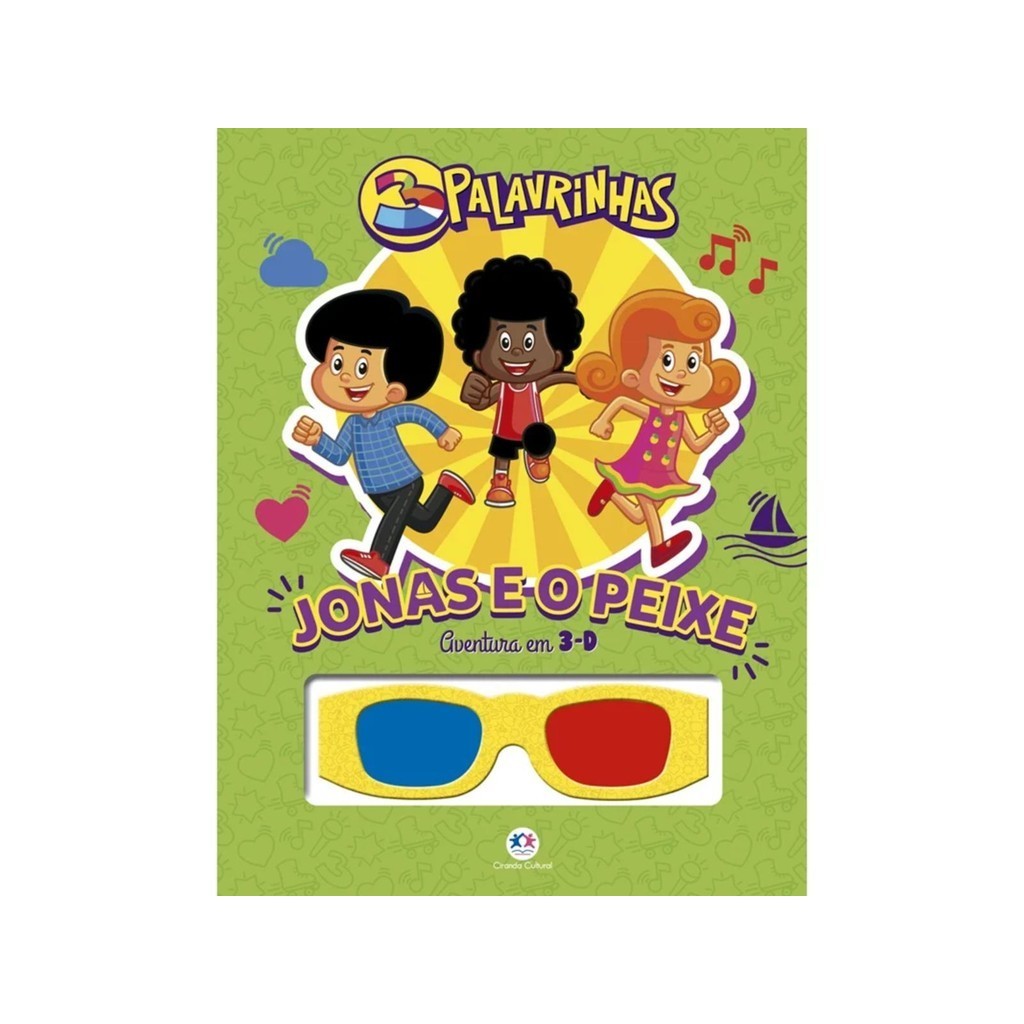 3 Palavrinhas | Jonas e o peixe | Aventura em 3-D | Ciranda Cultural