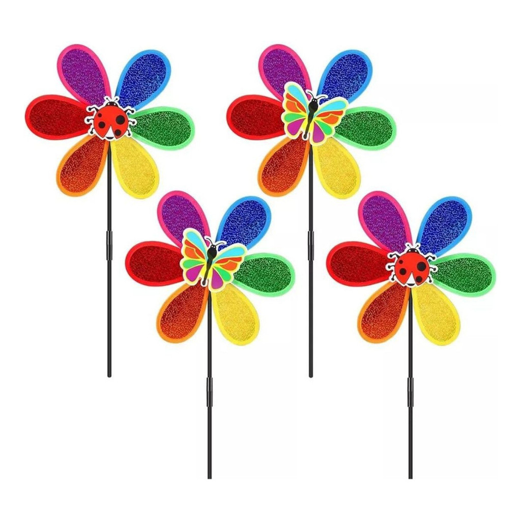 6 Cataventos Jardim Varanda Decoração Bichinhos em Oferta na Shopee