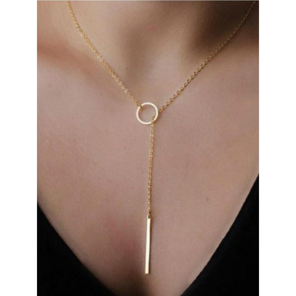 1 peça de colar com pingente punk da moda feminina