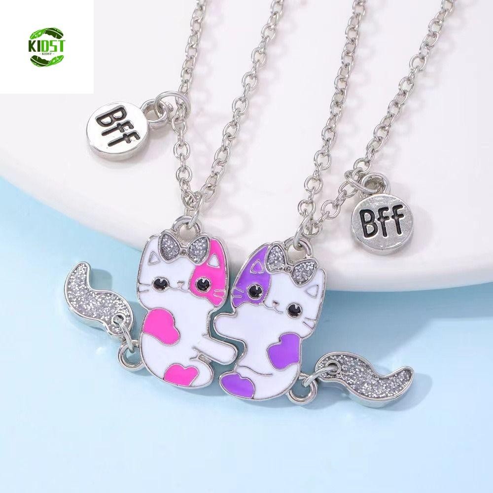 KIDST Best Colar Amigo , Animais De Desenho Animado Pingente De Liga , De Eletroplaca Fofo Combinado Amizade em Oferta na Shopee