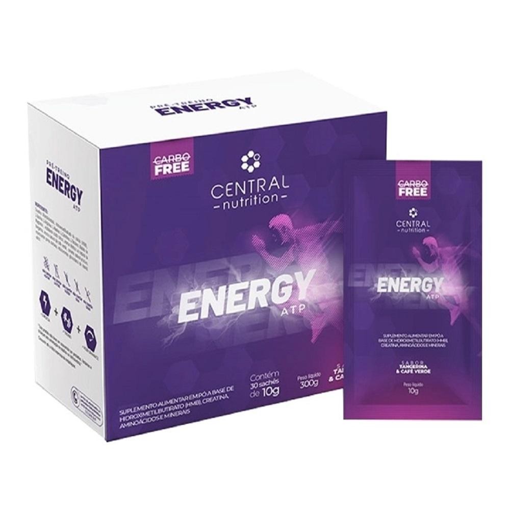 Energy Atp 30 Sachês de 10g Energia (300g) Central Nutrition