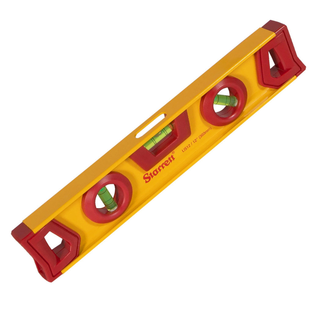 Nível 300mm Starrett 3 Bolhas de Alumínio 12" KLIS12-S em Oferta na Shopee