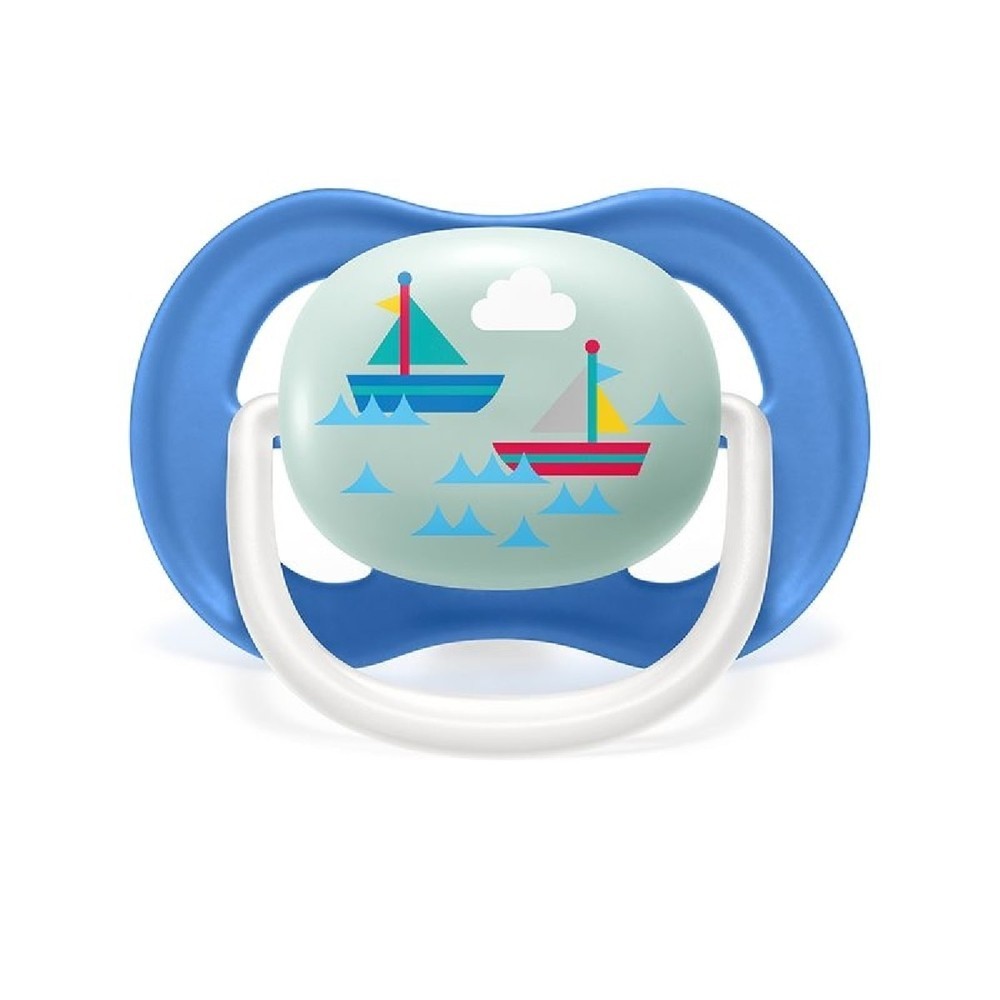 Chupeta Philips Avent Ultra Air Happy Navio 6-18 Meses 1 Unidade em Oferta na Shopee