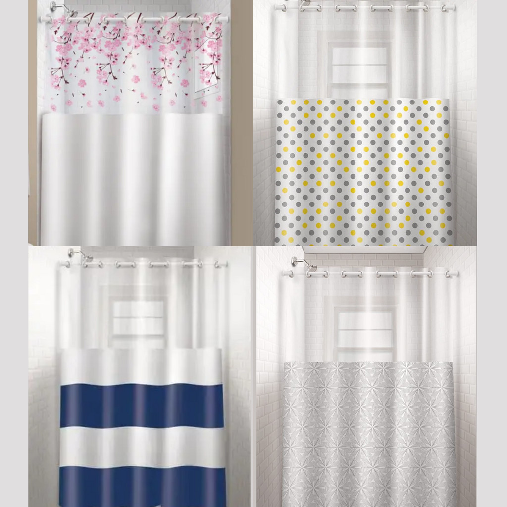 Cortina De Box Com Ilhós Reforçado 1,35 x 2,00cm - Plast Leo