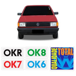 Adesivos Ok + Qualidade Total Para-brisa Linha Vw  Até 2000 em Oferta na Shopee