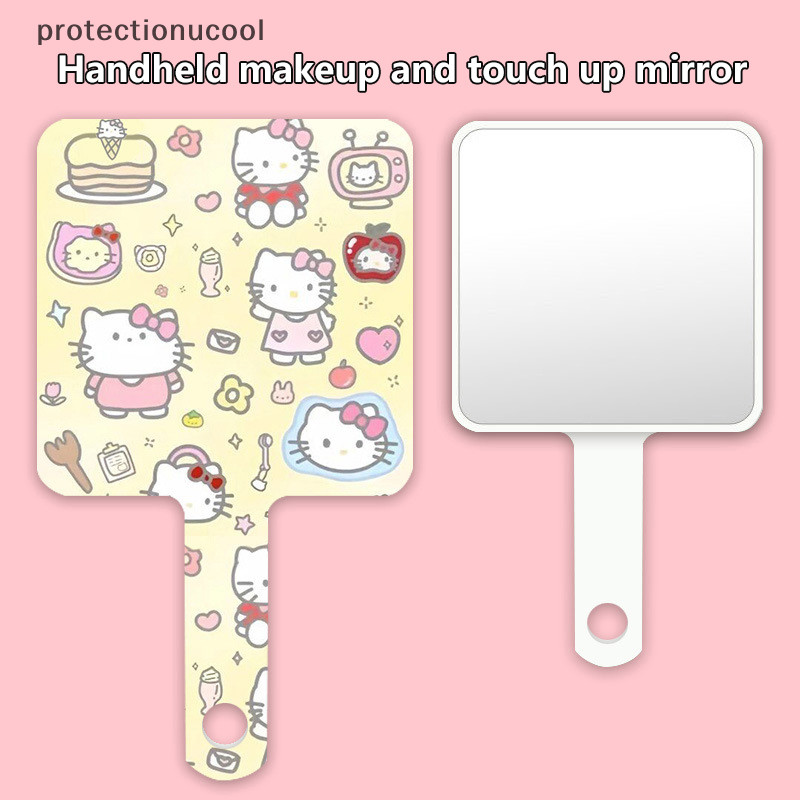 PRBR Sanrio Portátil Hello Kitty Kawaii Cartoon Maquiagem Mirror Travel Clearness Ferramentas De Beleza Presentes Para Meninas Martijn