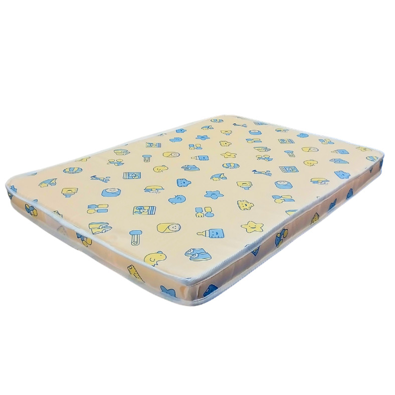 Colchão De Berço Baby Bebê Infantil Espuma D-18 Chiqueirinho Cercadinho Dobrável 60x90cm