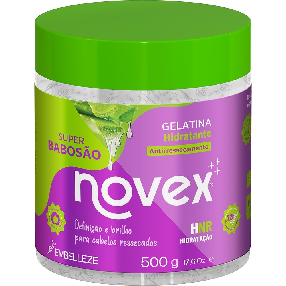 Gelatina Novex Super Babosão Hidratante 500G em Oferta na Shopee