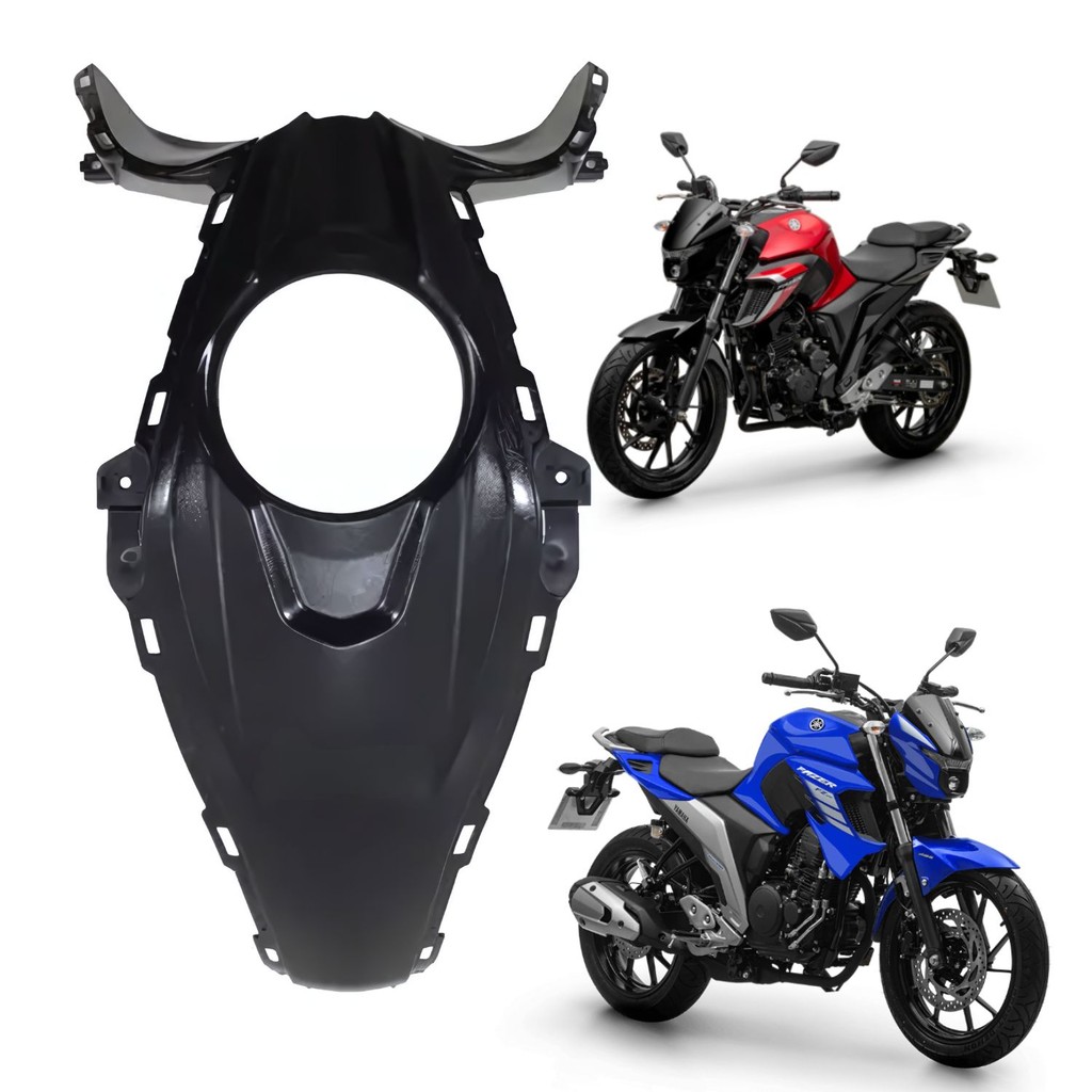 CARENAGEM SUPERIOR CENTRAL CAPA TANQUE FAZER 250 FZ25 2018 2019 2020 2021 2022 2023 2024