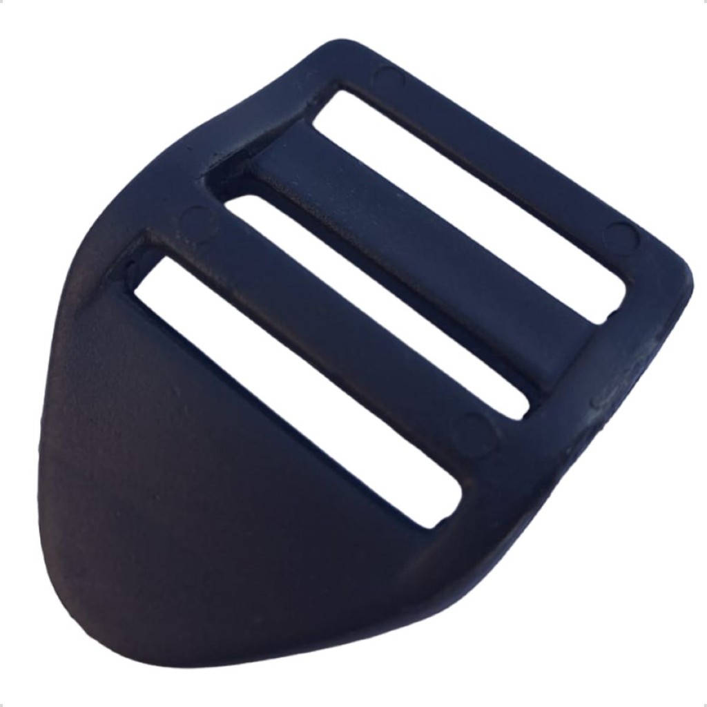 Pacote com 10 Unidades de Regulador Castelinho 25mm - Ideal para Alças de Mochilas, Bolsas, Pochetes e Outros Acessórios - Material Plástico de Alta Qualidade, Perfeito para Ajustes de Alças em Produtos Artesanais e Industriais