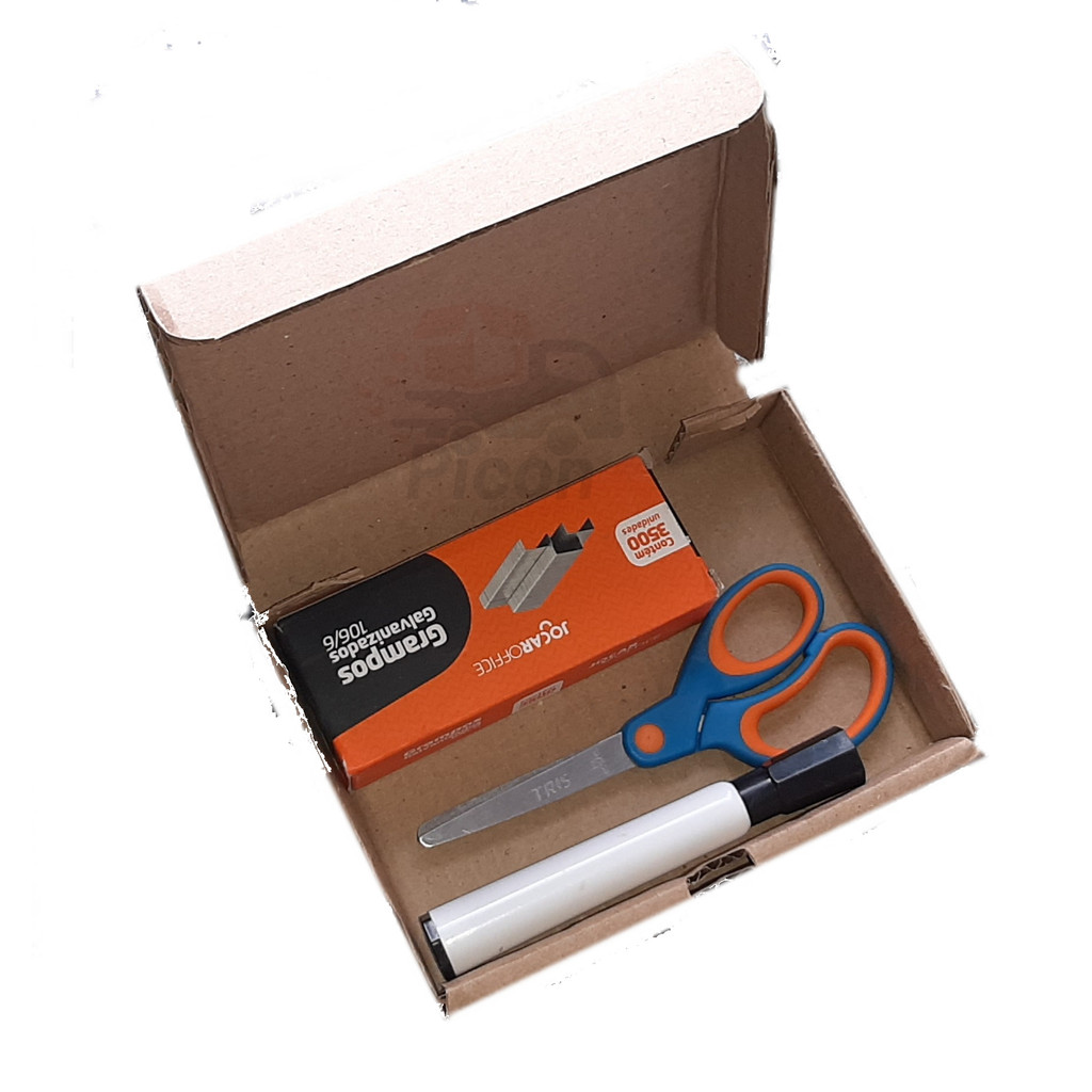 500 unidades - Caixa De Papelão 16x11x3 Medida Interna Ideal para Mini Envio ecommerce PAC Sedex