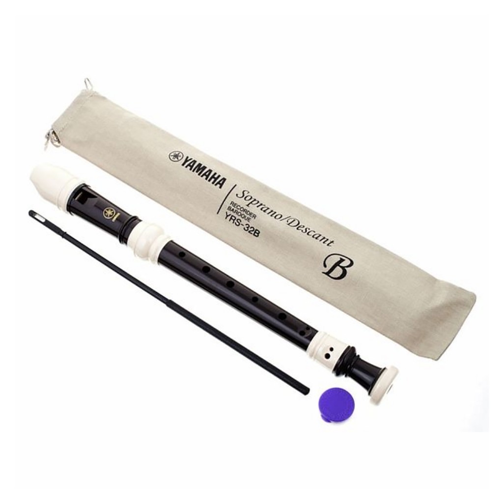 Flauta Doce Soprano Barroca Em C YRS-32B Yamaha
