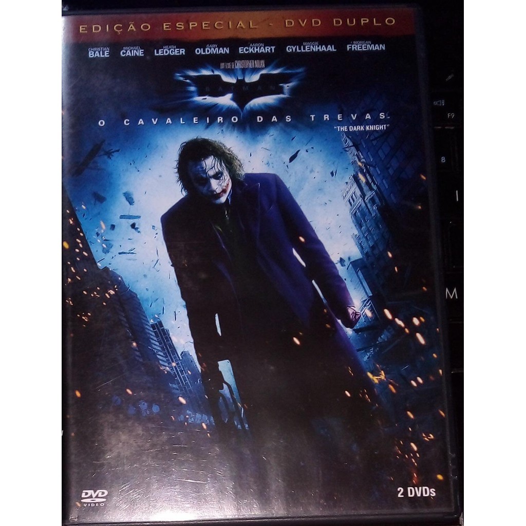 DVD Original - Batman: O Cavaleiro das Trevas - EDIÇÃO ESPECIAL - DVD DUPLO(2008)