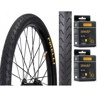 Par Pneu 29 + Camara Bike Aro 29x1.95 Pirelli Phantom Street em Oferta na Shopee