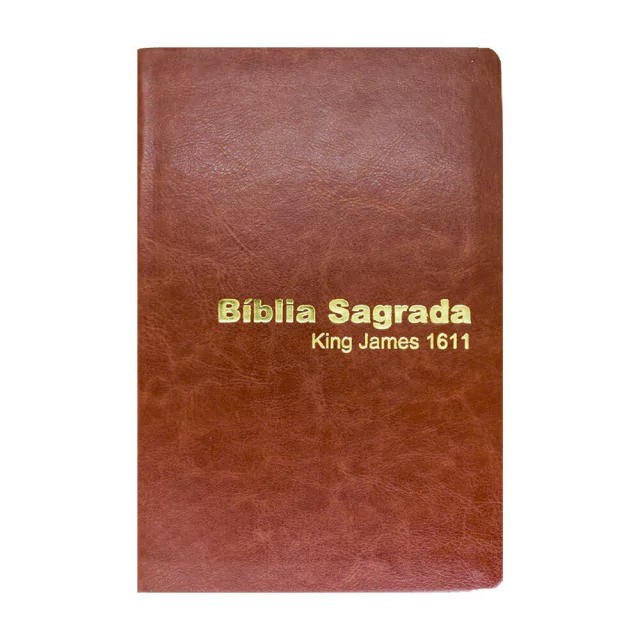 Bíblia Sagrada King James 1611 | Letra Normal | Capa Luxo | Roma