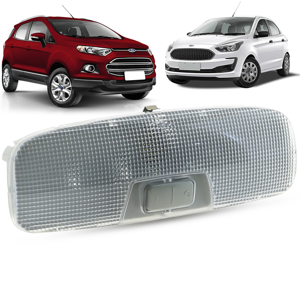 Lanterna Luz de Teto Central Traseiro Ford Ka Ecosport 13 a 17 Focus 08 a 13 New Fiesta 13 a 19