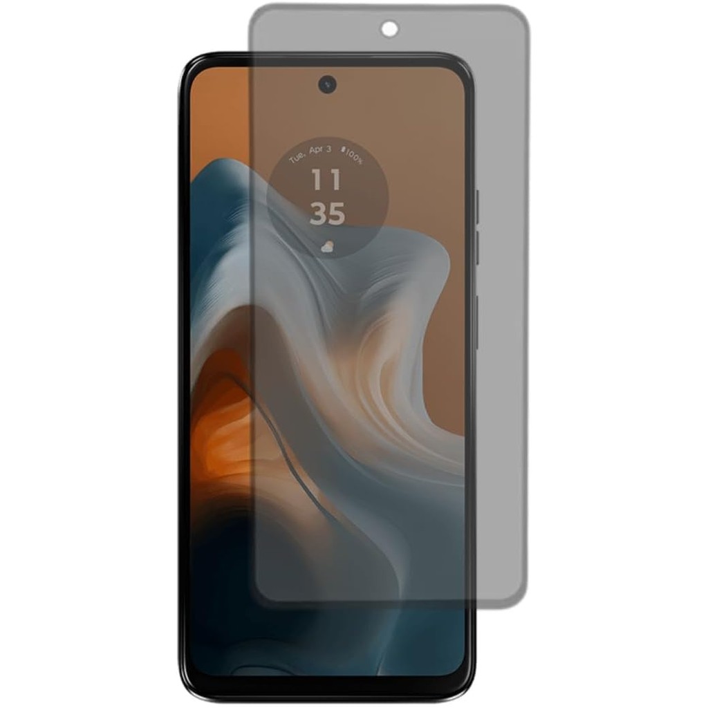 Película Privacidade Anti Espionagem Para Motorola Moto G34 Tela de 6,5 Polegadas - Tech Otoni
