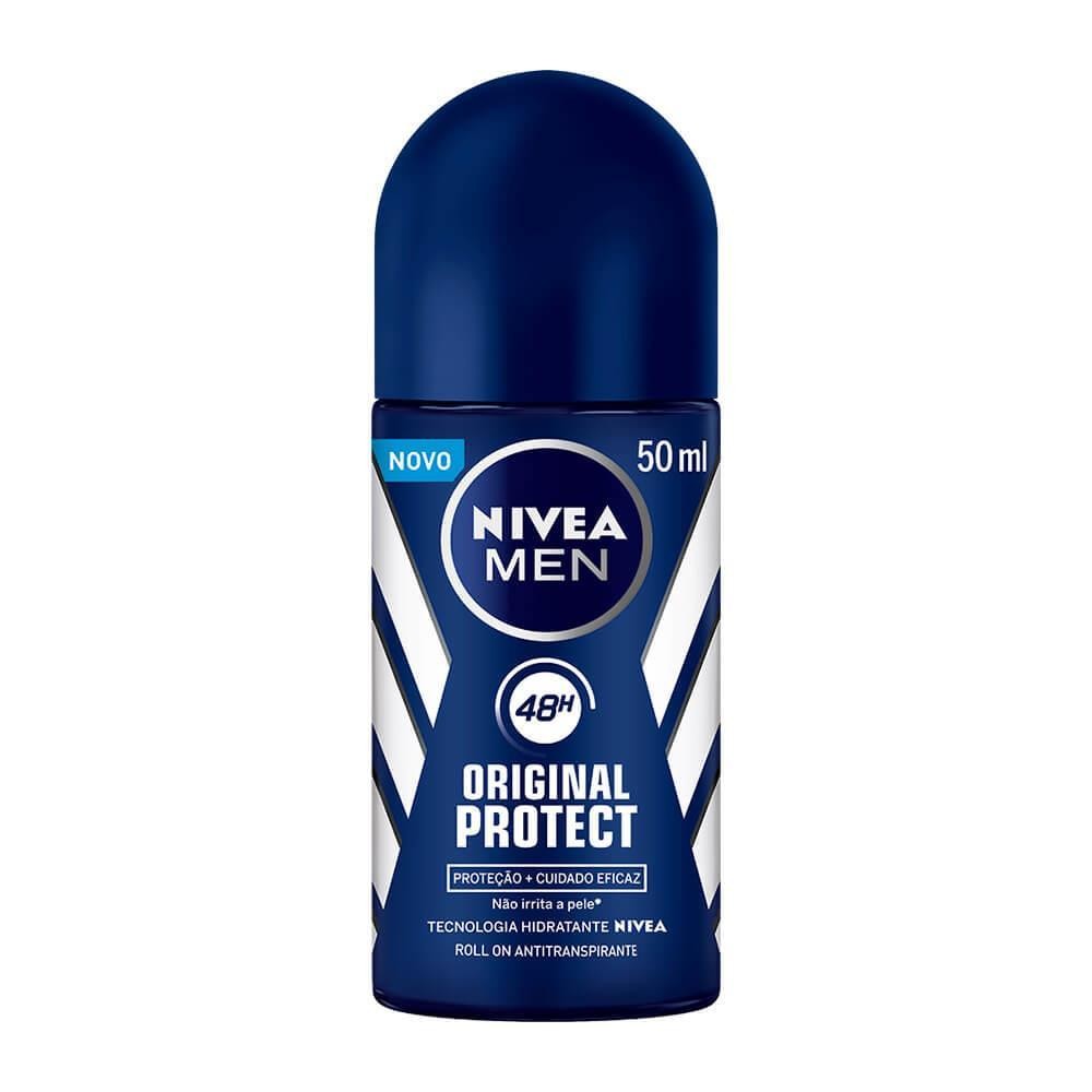 NIVEA MEN DESODORANTE ROLL-ON ORIGINAL PROTECT COM 50ML