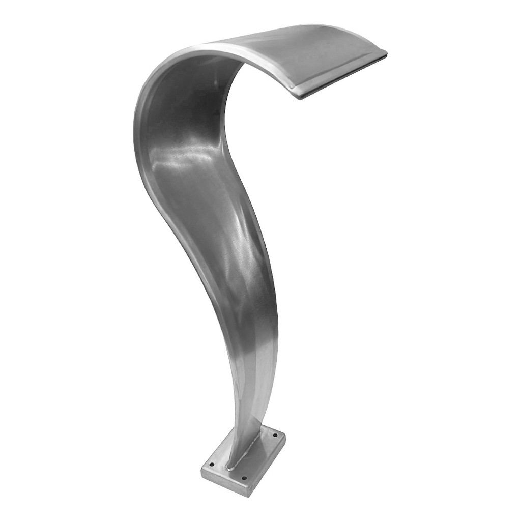 Cascata Inox Piscina High Tech Naja P Chafariz Premium