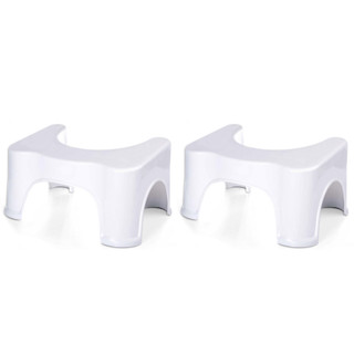 Kit 2 Banquinho Para Apoio Pés Antiderrapante Cócoras em Oferta na Shopee