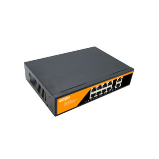 Switch Poe Com 8 Portas Poe + 2 Portas UP LINK HZ-1010GB-POE em Oferta na Shopee