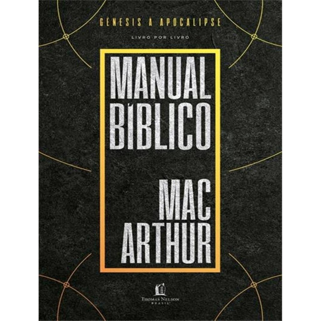 Livro - Manual Biblico Macarthur - 2ª Ed