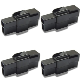Kit 4 Conectores C/ Terminais 2 Vias Som Automotivo Conjunto em Oferta na Shopee