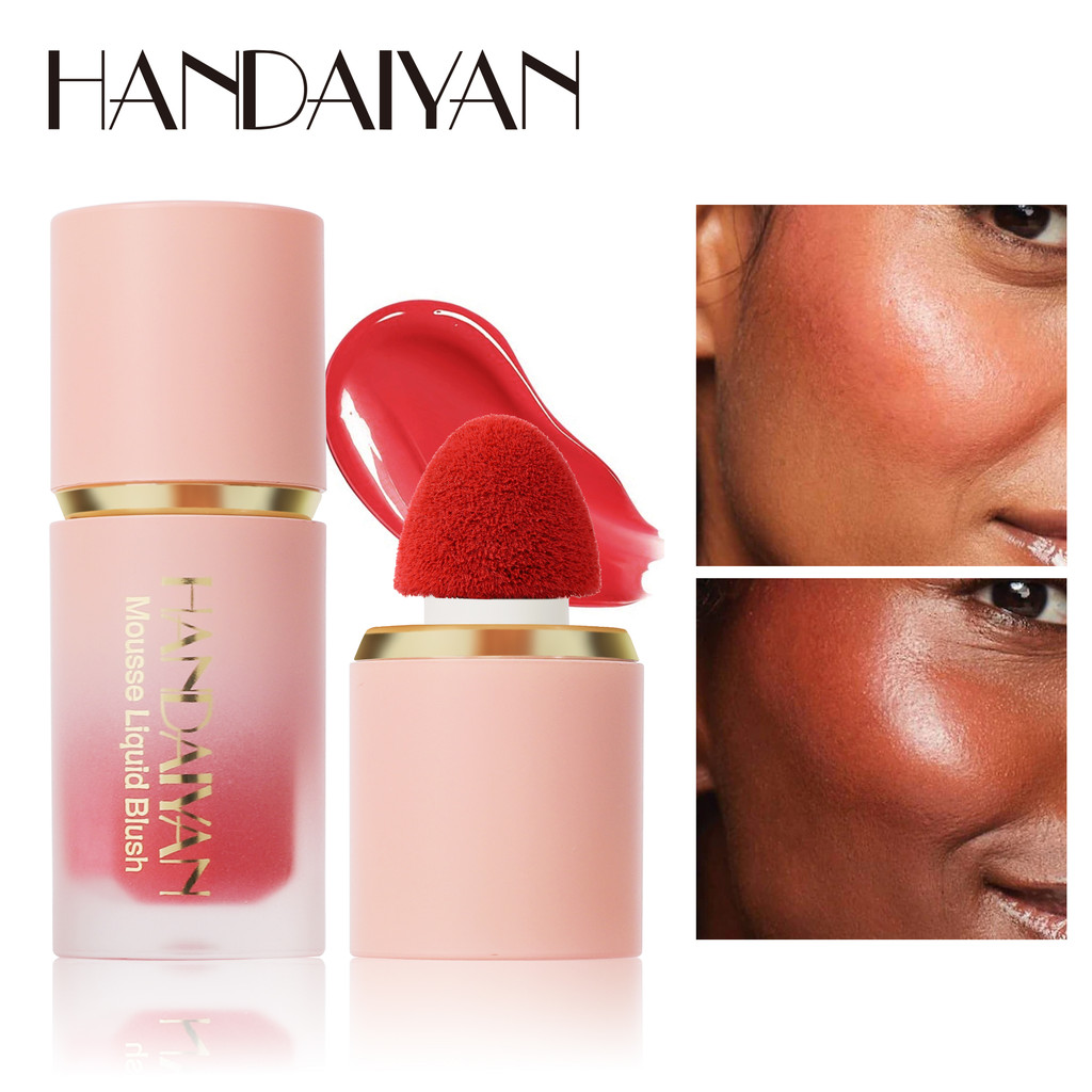 Maquiagem HANDAIYAN Natural Nua Blush Líquido Retoque Cor Mate de Longa Duração
