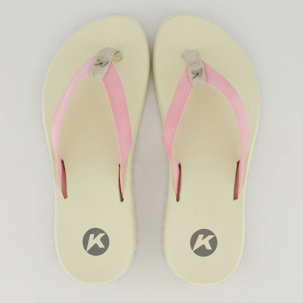 Chinelo Kenner Kyra Slim Feminino Branco e Rosa em Oferta na Shopee