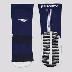 Meia Penalty Grip Antiderrapante Marinho