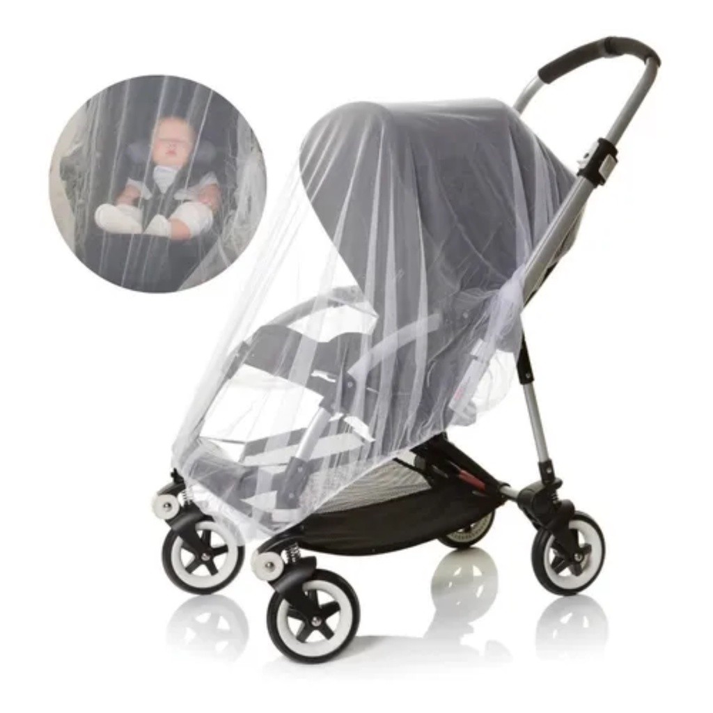 Mosquiteiro Para Carrinho E Bebê Conforto Universal Infantil em Oferta na Shopee
