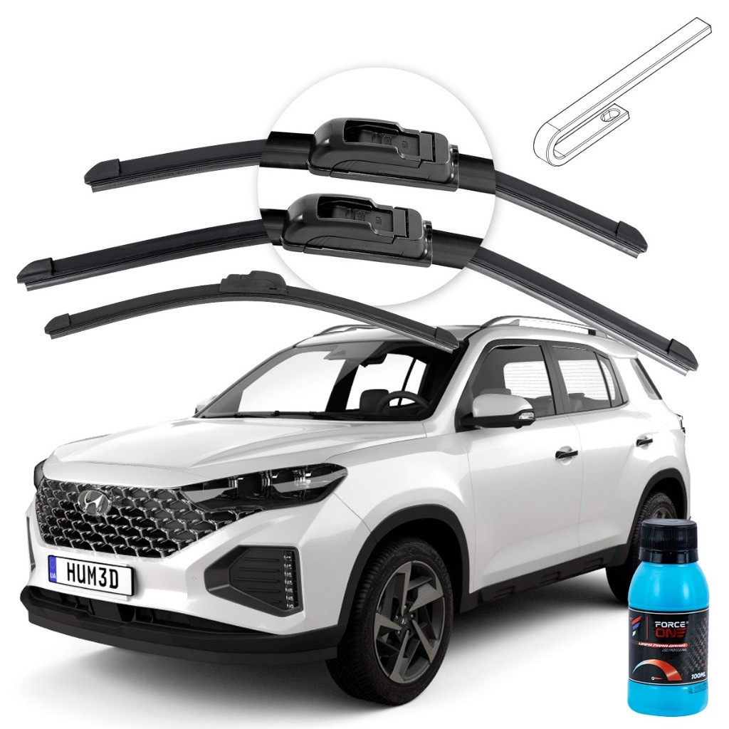Limpador de Parabrisa Hyundai iX35 ano 10 a 2024 Dianteira e Traseira
