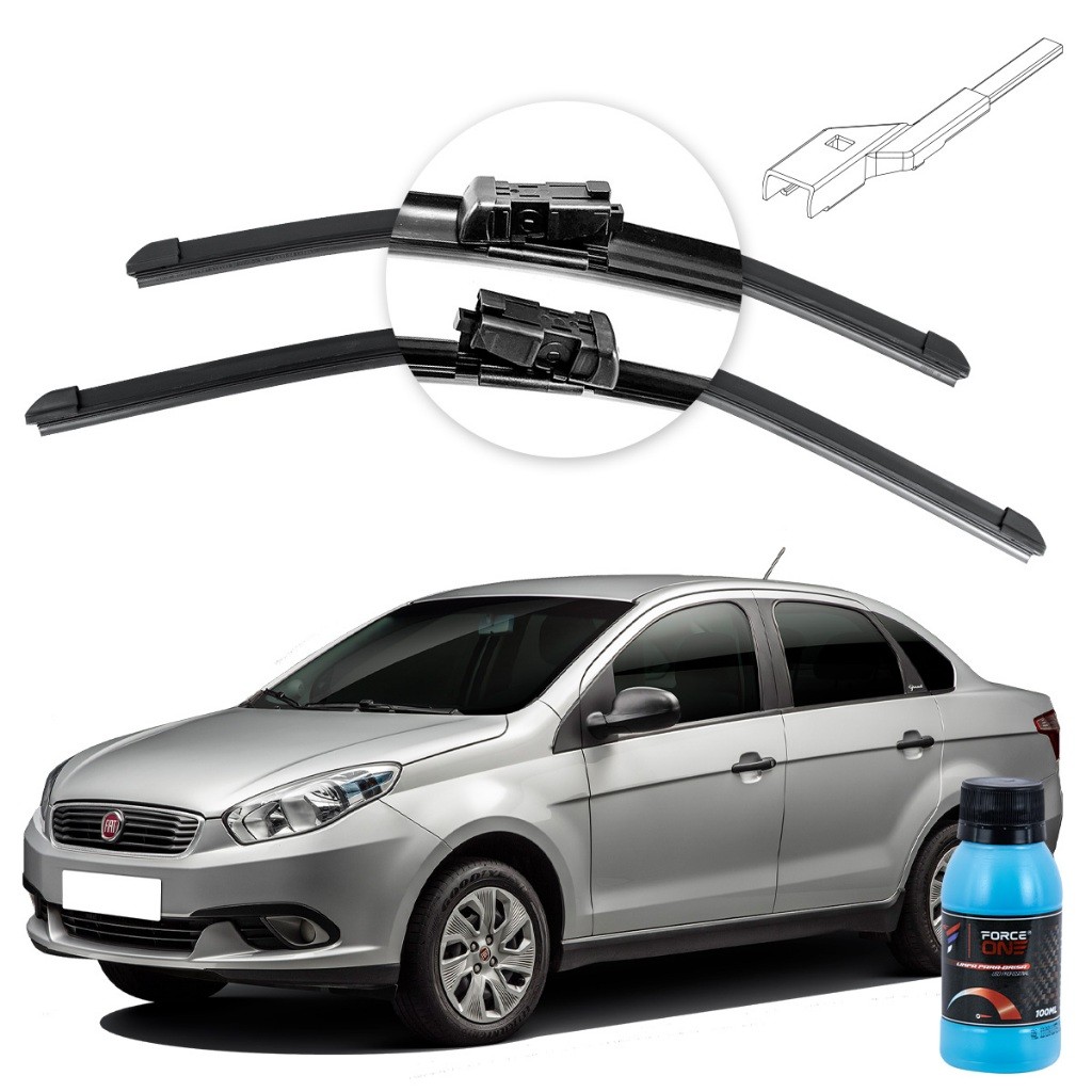 Palheta Limpador de Parabrisa Fiat Grand Siena ano 12 a 16 Especifica em Oferta na Shopee