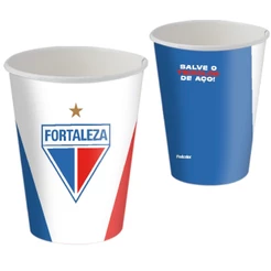 8~40 COPO PAPEL FESTA FORTALEZA OFICIAL 200ML FESTCOLOR (CHOCO)