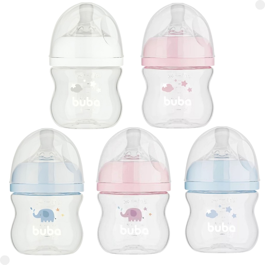 Mamadeira Easy Flow 120ml - Buba em Oferta na Shopee