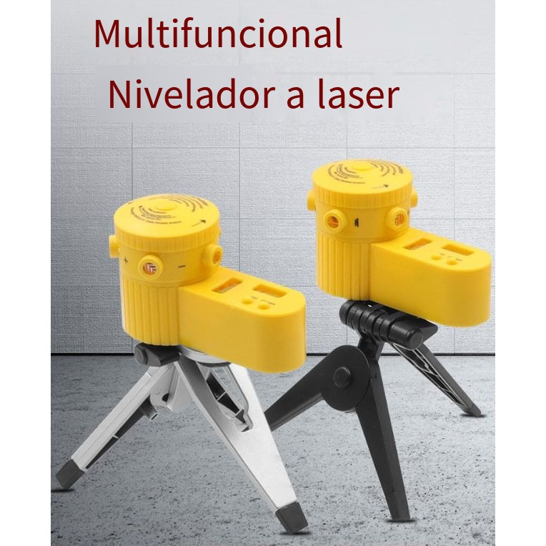 Nível Laser Profissional Multifuncional Vertical Com Tripé 5 modos