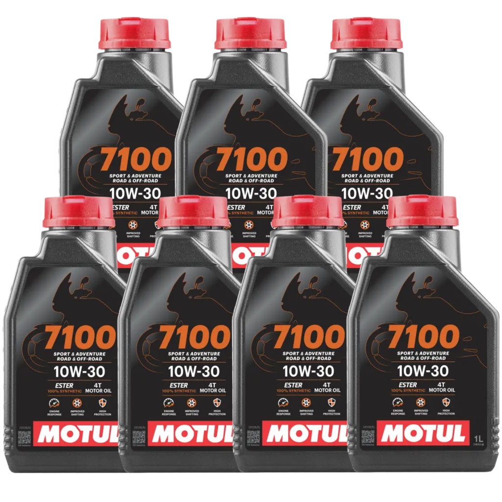 KIT MOTUL 7100 10W-30 4T 7 LITROS em Oferta na Shopee