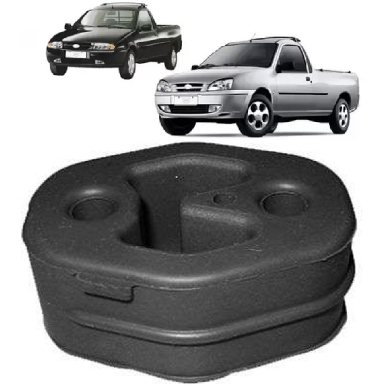 BORRACHA SUPORTE ESCAPAMENTO TRASEIRO COXIM FORD COURIER FIESTA UNIDADE