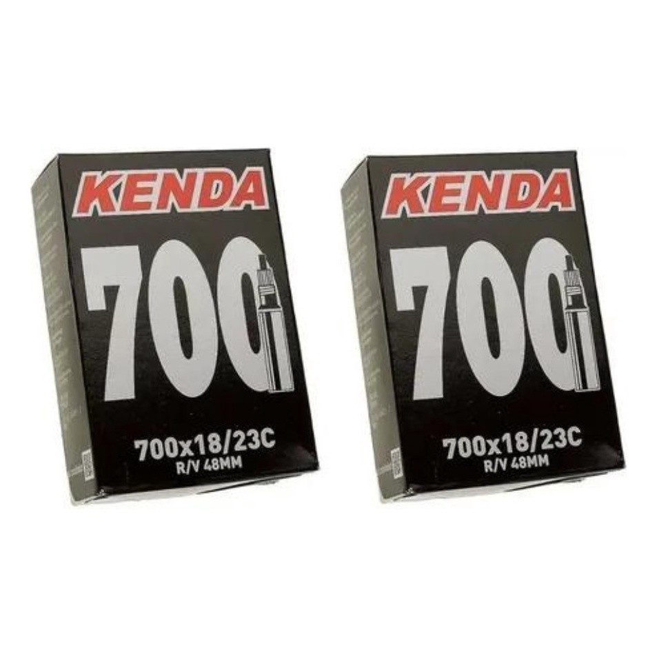 2 - Camara De Ar Kenda Ciclismo Speed 700x18/23c Presta 48mm