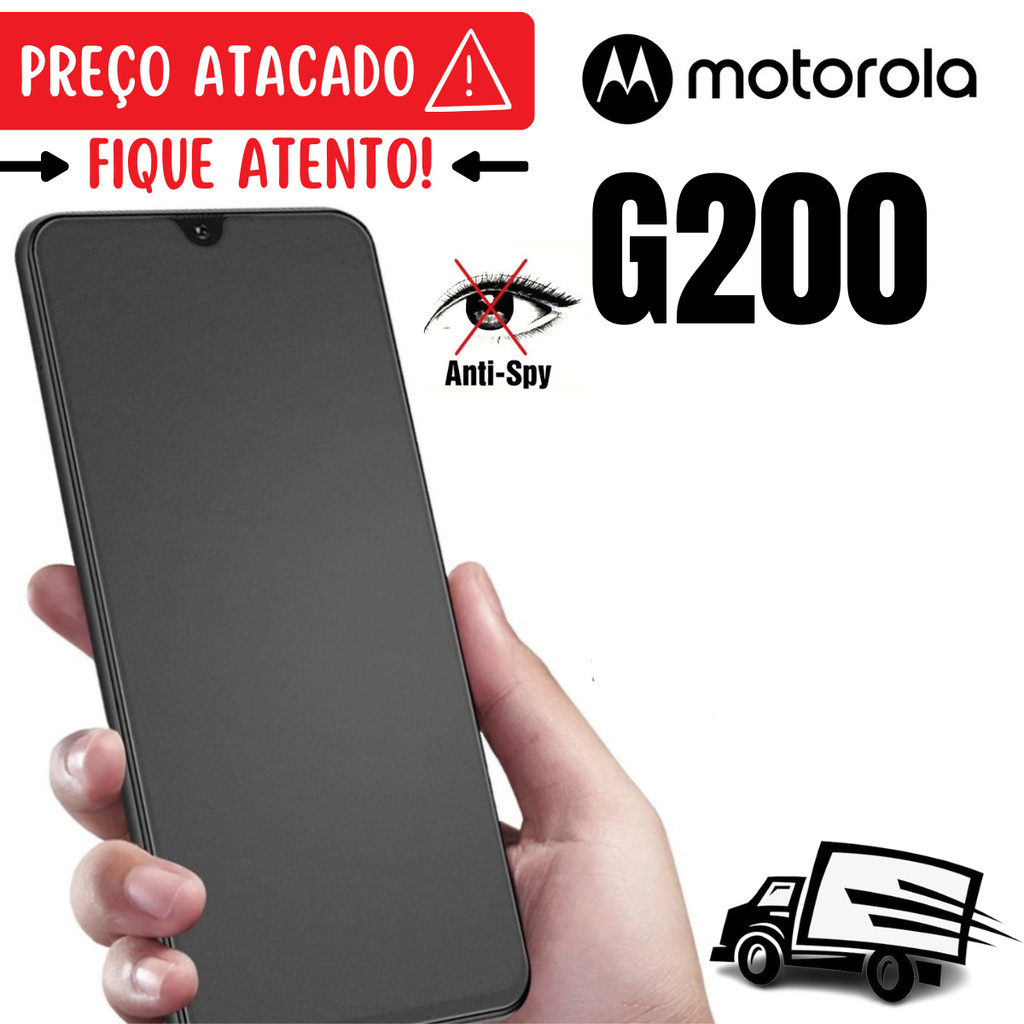 Película Cerâmica Fosca Privacidade 3d Motorola G200 Best Matte Antispy Qualidade Verificada