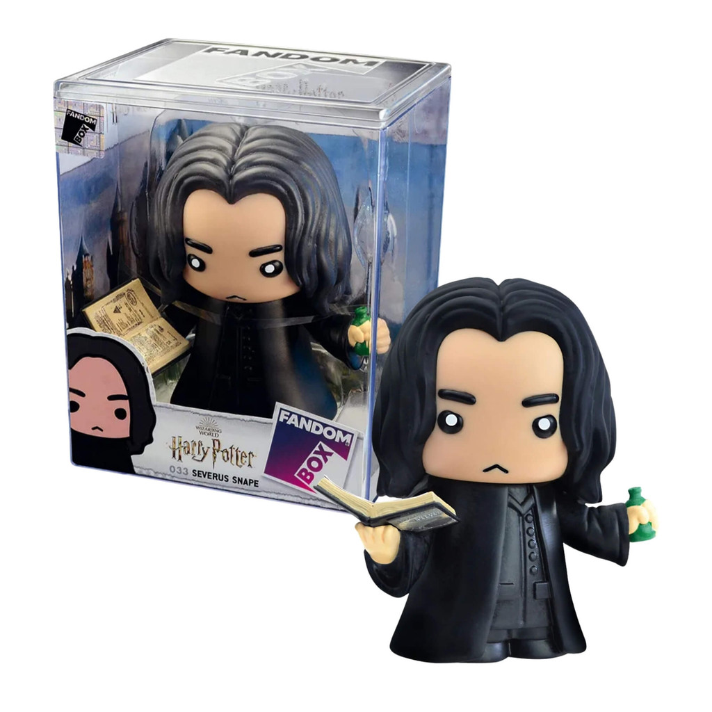 Boneco Colecionável Fandom Box Severus Snape Saga Harry Potter Vinil Atóxico Líder - 3461 em Oferta na Shopee